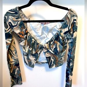 Psychedelic Crop Top